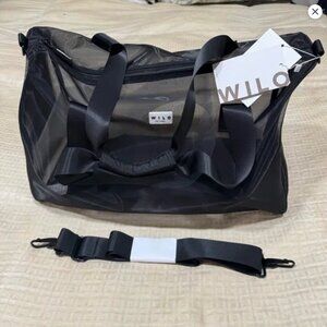 New Wilo Active Sheer Duffle Gym Bag Tote